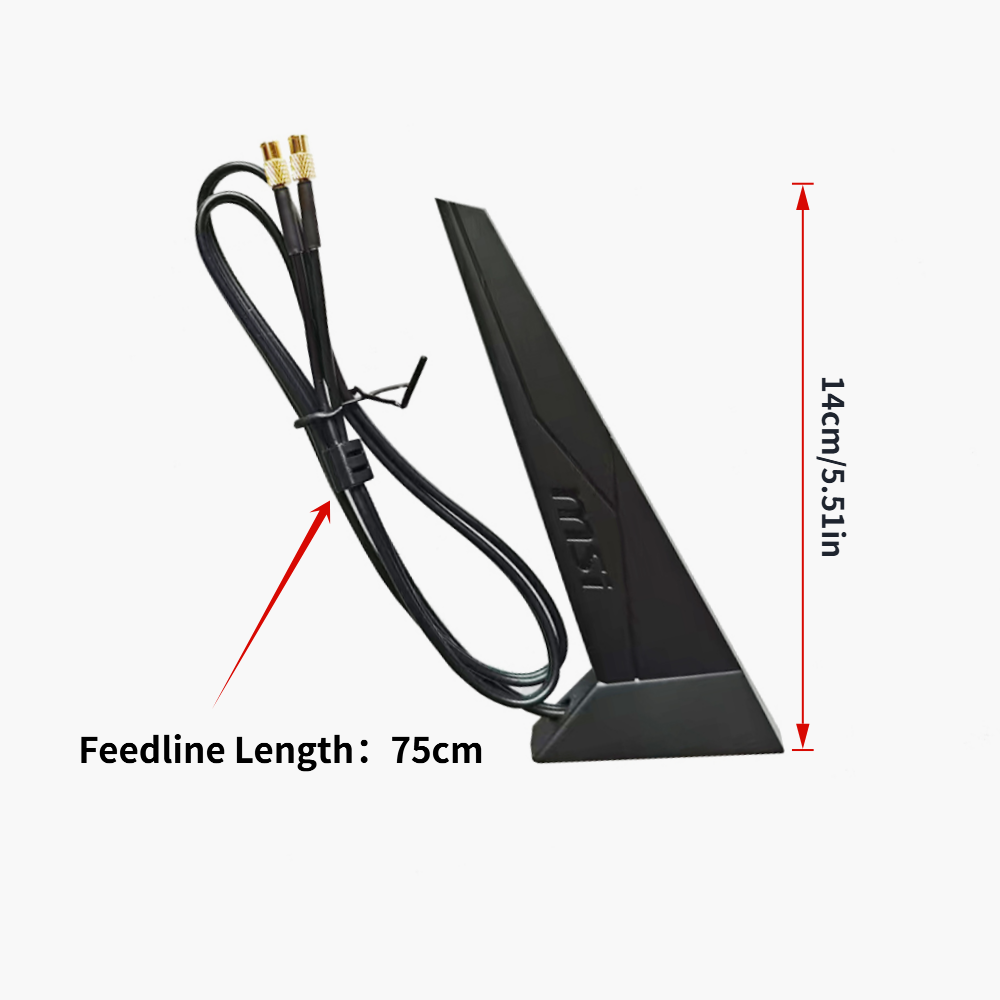 Original WiFi 7 EZ-Plug Antenn - Z890 Wi-Fi 7 Motherboard ulasan dan harga