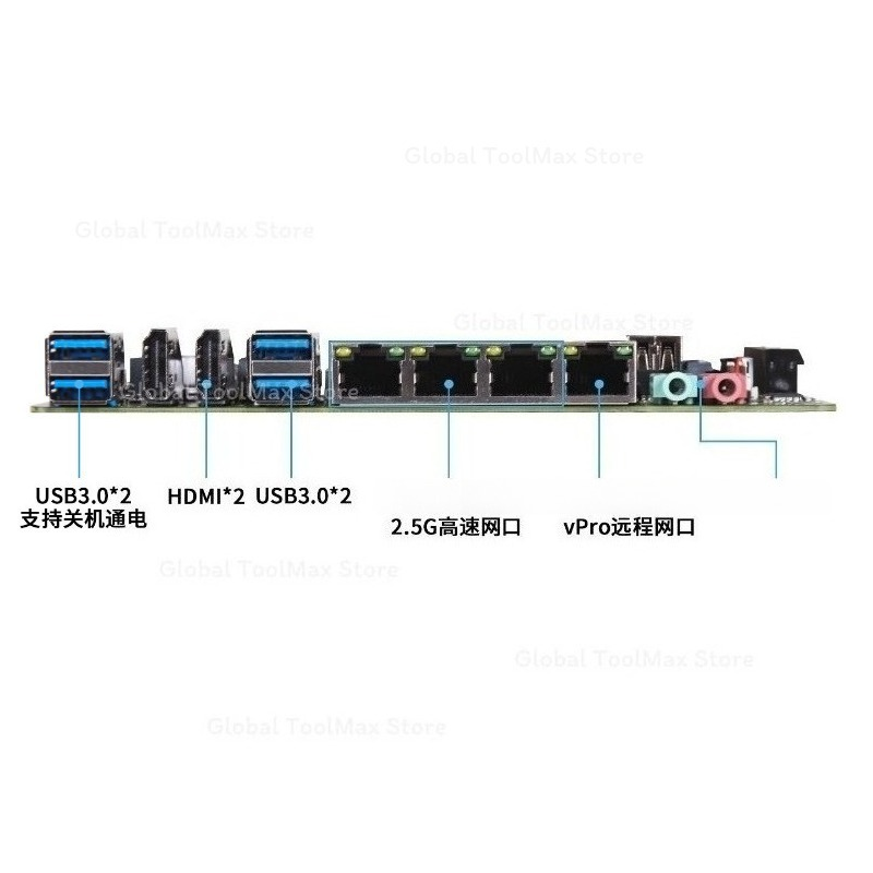 Mini ITX Motherboard C246 LGA1 - Mini Itx Dual 2.5G Nas Motherboard ulasan dan harga