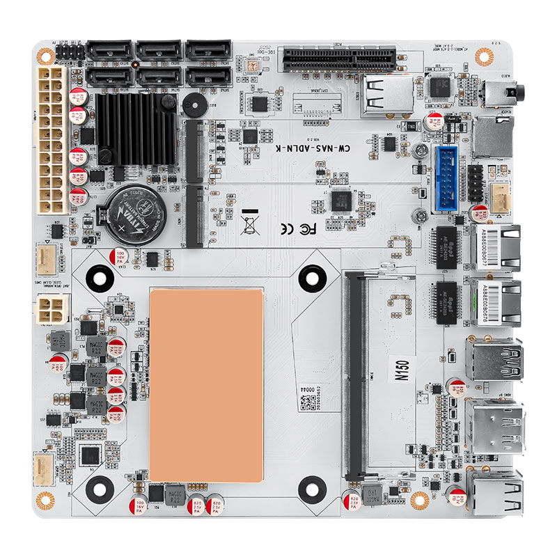 CWN150-K Mini ITX Motherboard  - Mini Itx Dual 2.5G Nas Motherboard ulasan dan harga