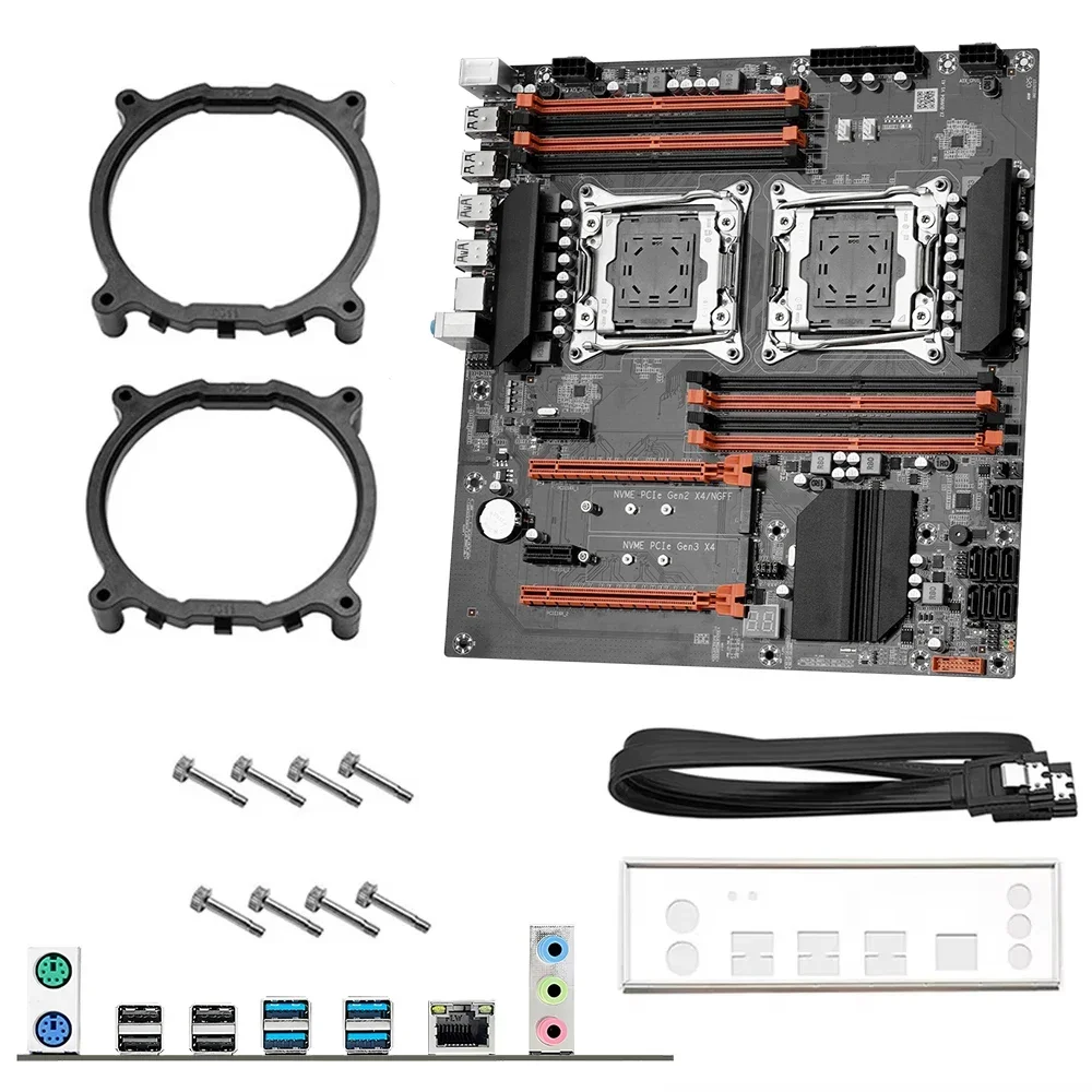 SOYO X99 Dual CPU Gaming Mothe - Dual Lga2011-3 Server Motherboard Combo ulasan dan harga