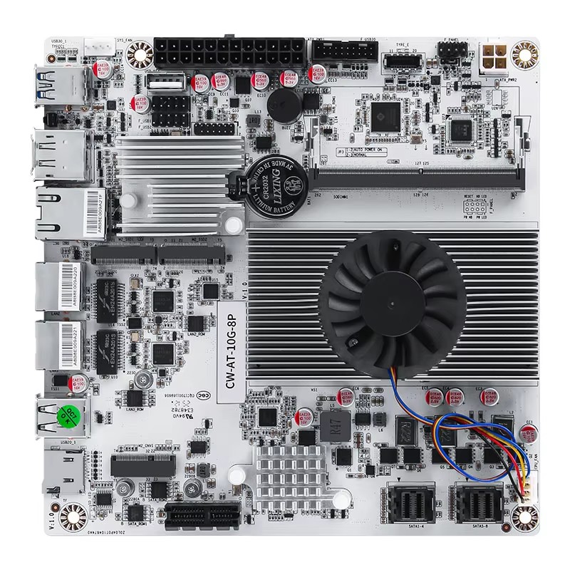8-Bay NAS Mini ITX Motherboard - Mini Itx Dual 2.5G Nas Motherboard ulasan dan harga