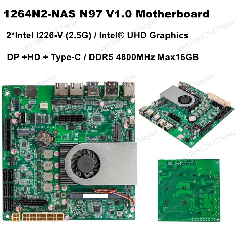 SZBOX N97 NAS Motherboard - In - Mini Itx Dual 2.5G Nas Motherboard ulasan dan harga