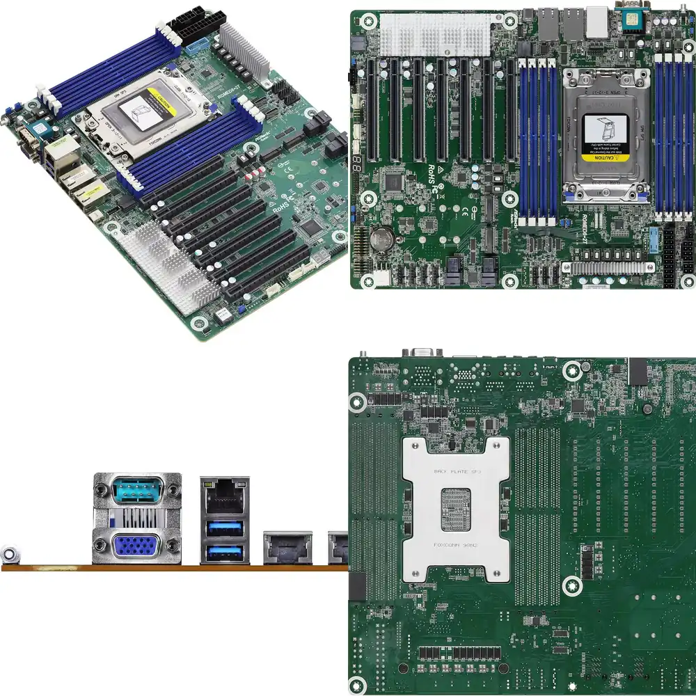 Original ASRock Rack ROMED8-2T - Dual Socket Sp3 Epyc Motherboard ulasan dan harga